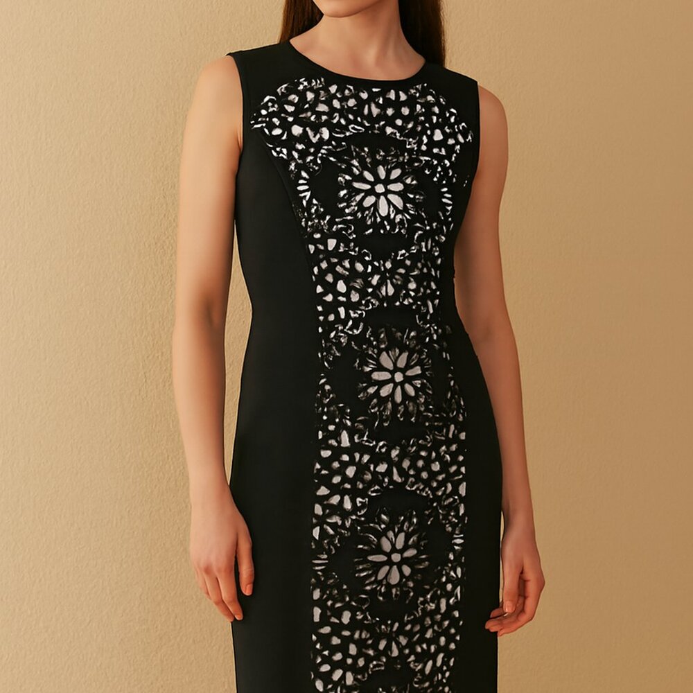 Black and White Dress